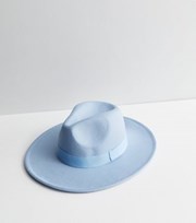New Look Blue Fedora Hat